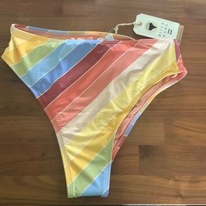 NWT Billabong Brighter Daze High Rise Bikini Bottoms